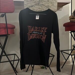 Harley-Davidson Black Long Sleeve Shirt